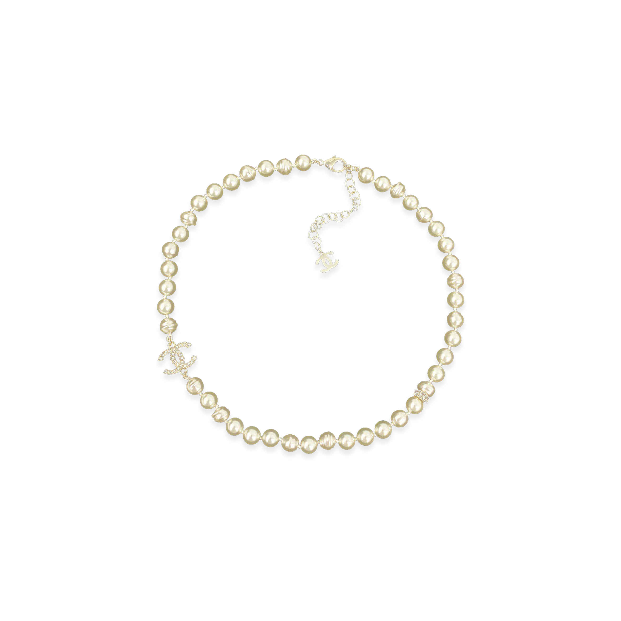 CHANEL PEARL NECKLACE ABE814